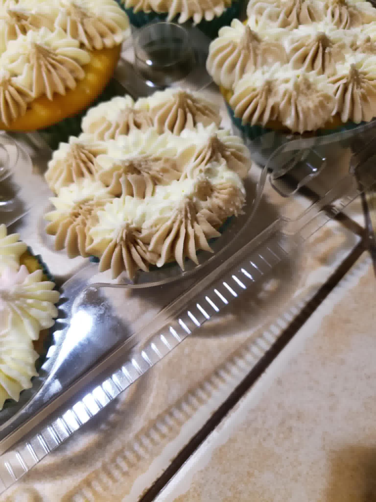 Banana Maple cupcake